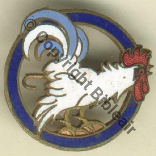 513  GAO.513 1939  Pieds dores Sol orange Bleu fonce  A AUGIS LYON 2Li 2Anneaux coupes Dos lisse irreg Eping soudee etain Src.grandspins 200EurInv 